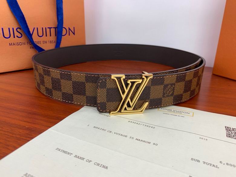 LV Belt 40mmX95-125CM 7D (451)